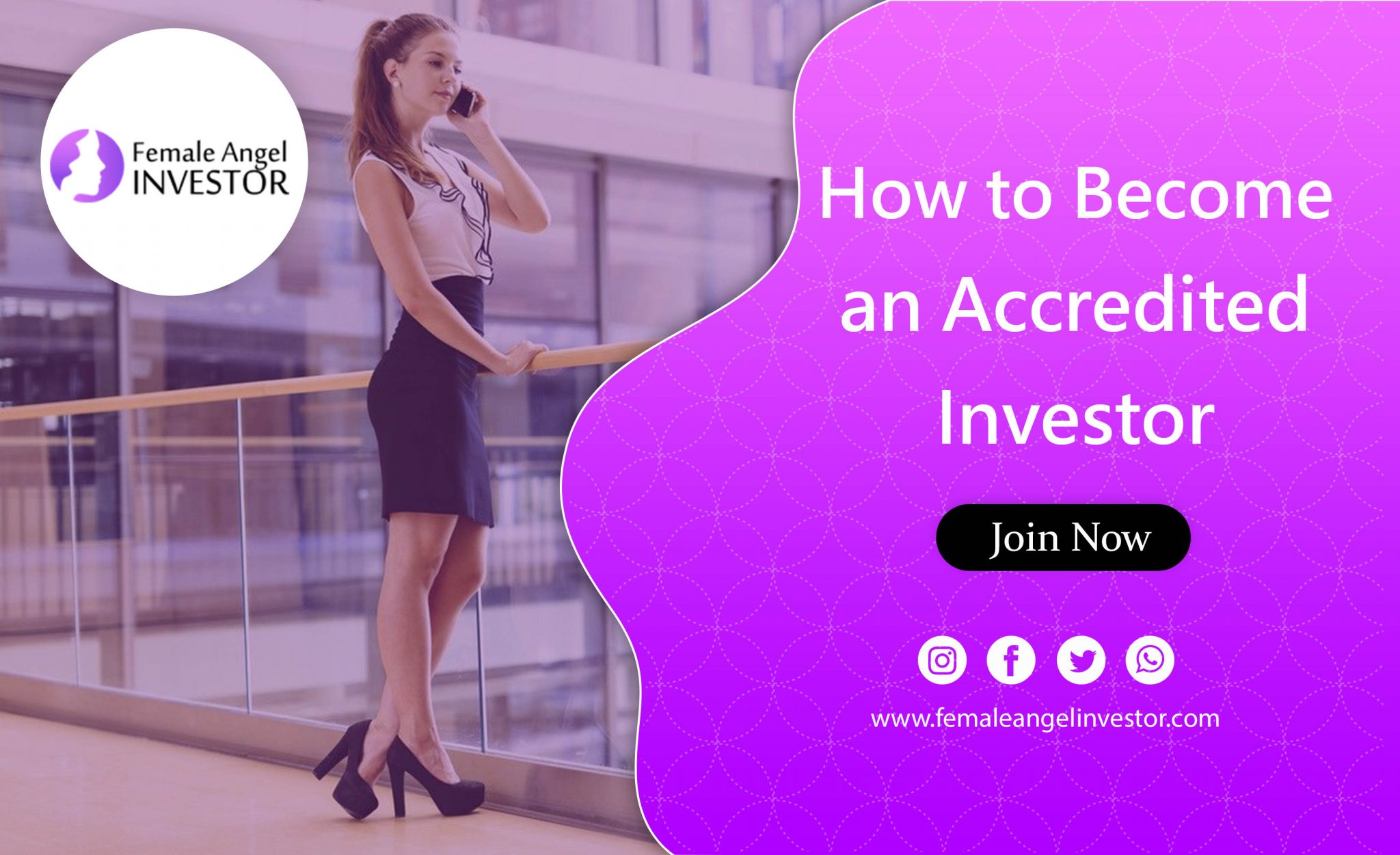 How To Become An Accredited Investor | Female Angel Investor